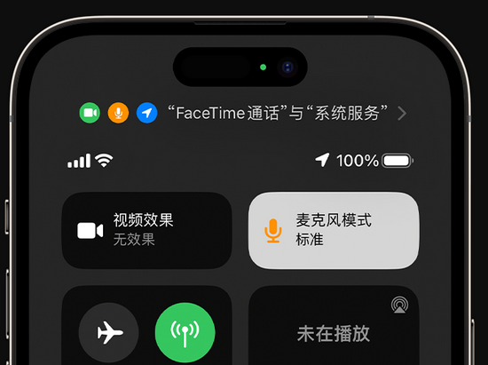 安仁苹果授权维修网点分享iPhone在通话时让你的声音更清晰 