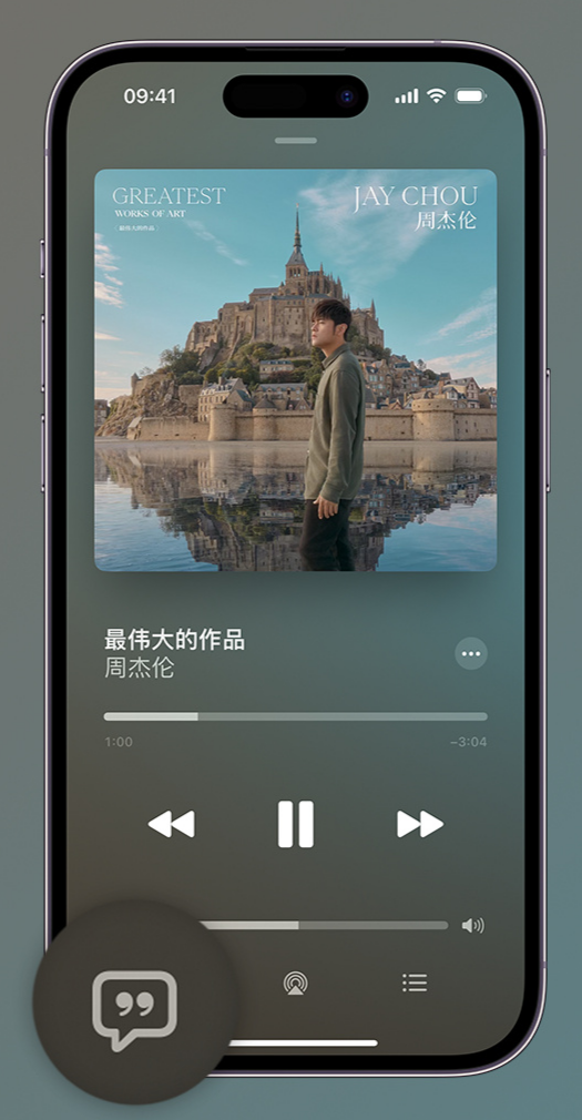 安仁iphone维修分享如何在iPhone上使用Apple Music全新唱歌功能 