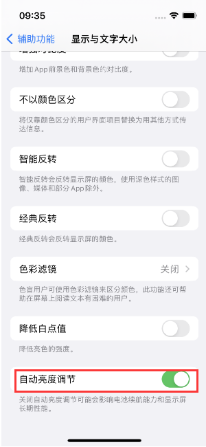 安仁苹果15维修店分享iPhone 15 Pro系列屏幕亮度 