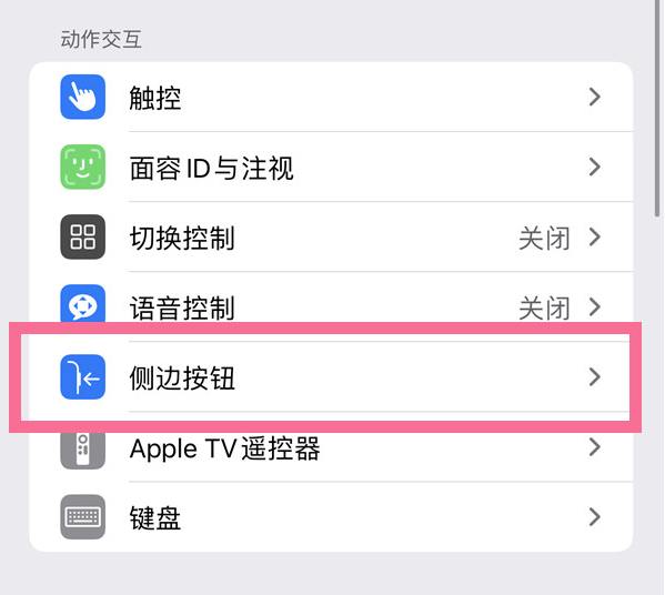 安仁苹果14维修店分享iPhone14 Plus侧键双击下载功能关闭方法 