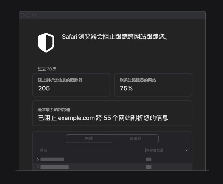 安仁苹果手机维修分享如何在 Safari 浏览器中查看和打开隐私报告 