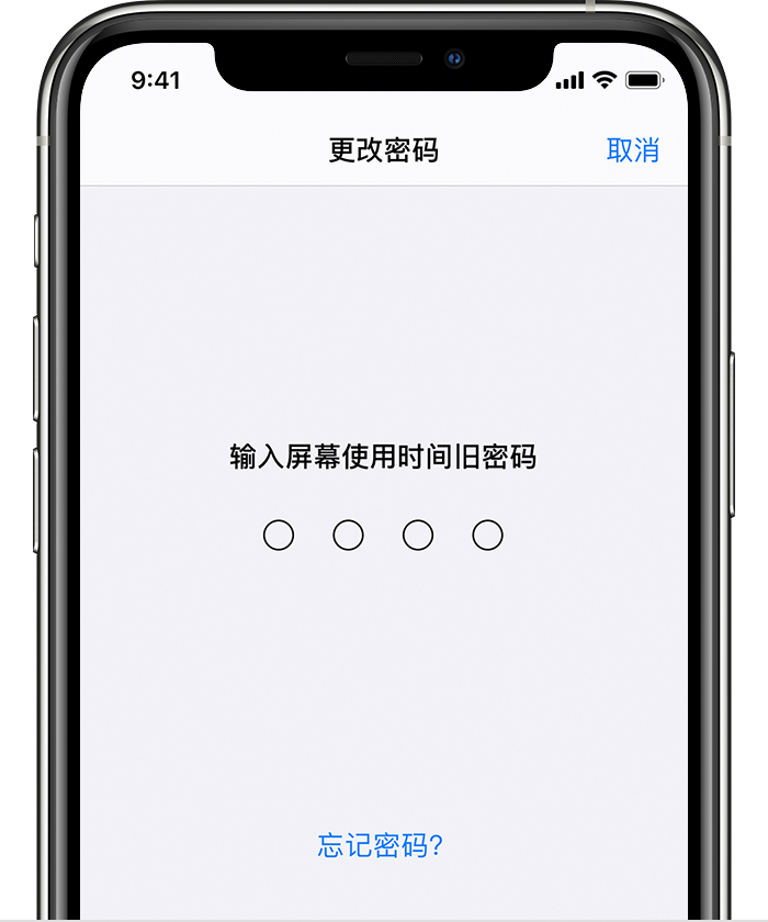 安仁苹果手机维修分享iOS 14 忘记屏幕使用时间密码怎么办 